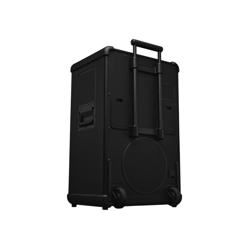 Акустическая система Marshall Bromley 750 Party Speaker, черная с латунным корпусом.
