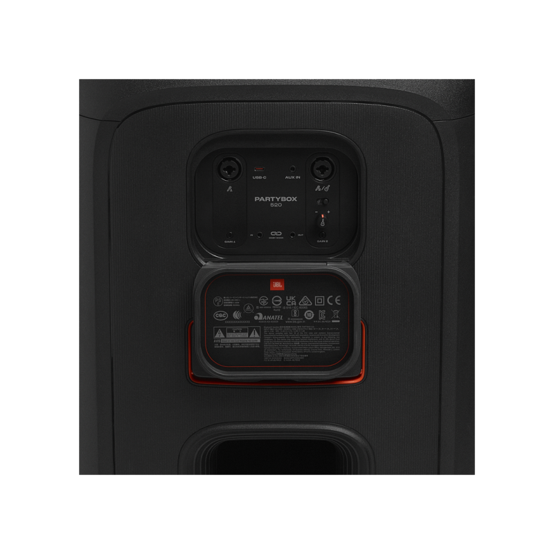 Портативная аудиосистема JBL PartyBox Long 520