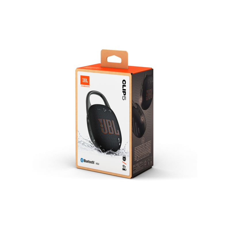 Портативная колонка JBL Clip 5 Black