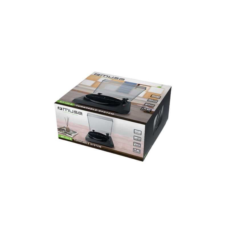 Виниловый проигрыватель MUSE MT-105 B