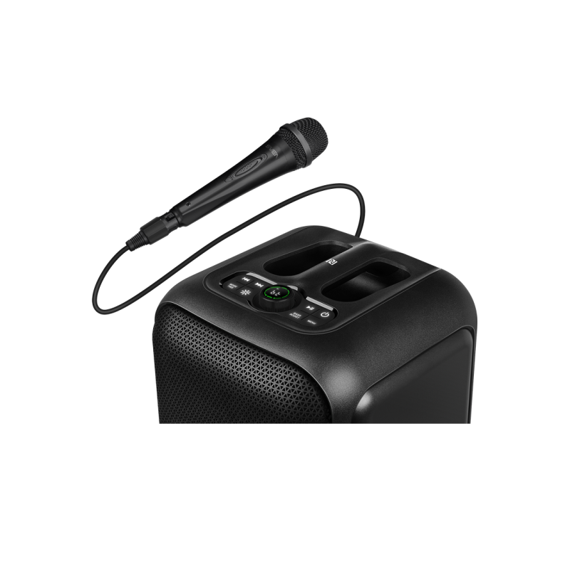 Speaker SVEN PS-880, black (110W, TWS, Bluetooth, FM, USB, microSD, LED-display, 4500mA*h