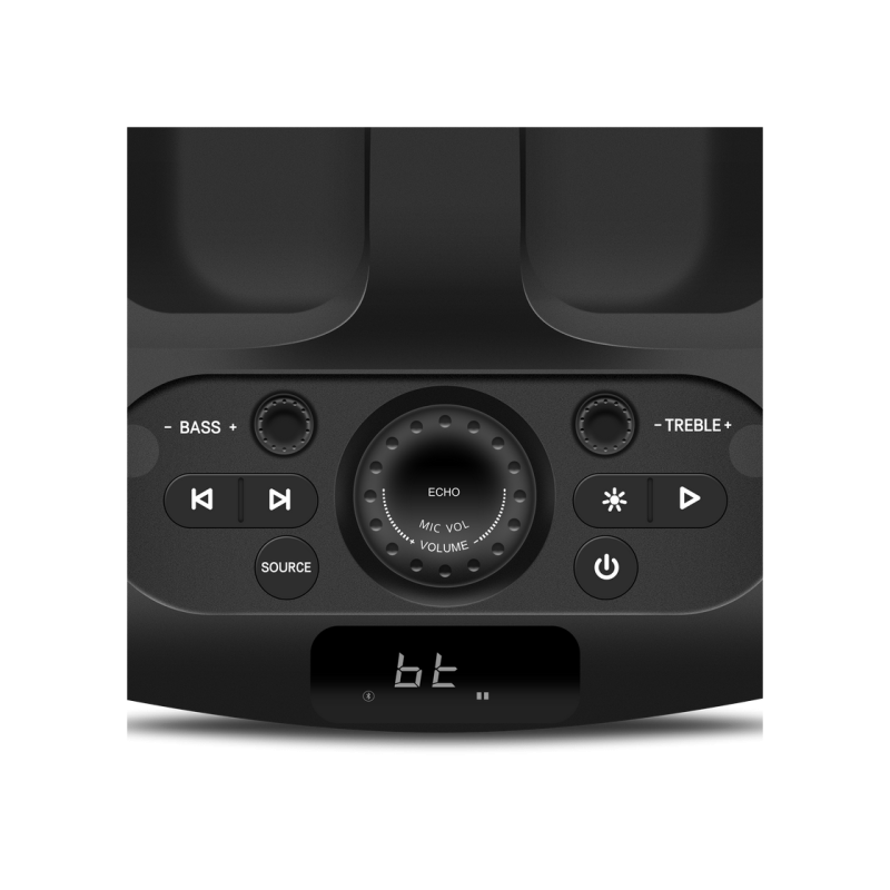 Partybox SVEN "PS-1000" 180 Вт, TWS, Bluetooth, FM, USB, LED-дисплей, 8000 мА·ч, чёрный