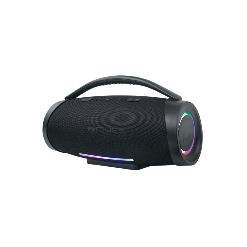 Портативная колонка MUSE M-970 BT, USB, TWS, IPX6, AUX, камуфляж, 300 Вт, 6000 мАч / 7,4 В, 10 ч воспроизведения, USB-C