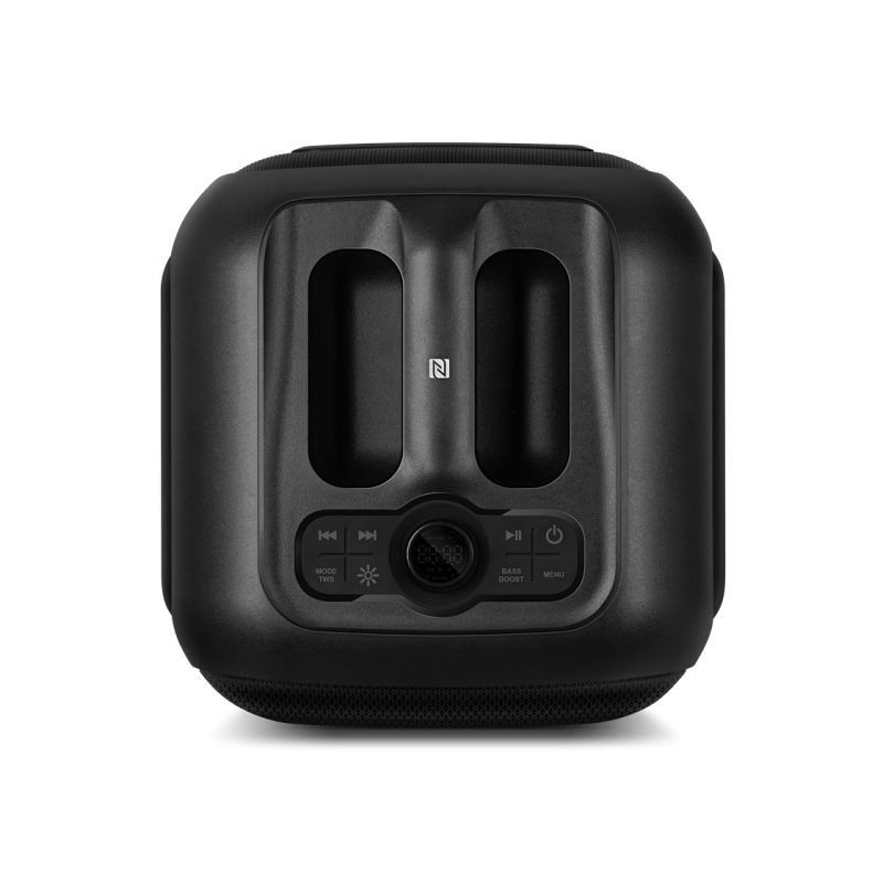 Speaker SVEN PS-880, black (110W, TWS, Bluetooth, FM, USB, microSD, LED-display, 4500mA*h