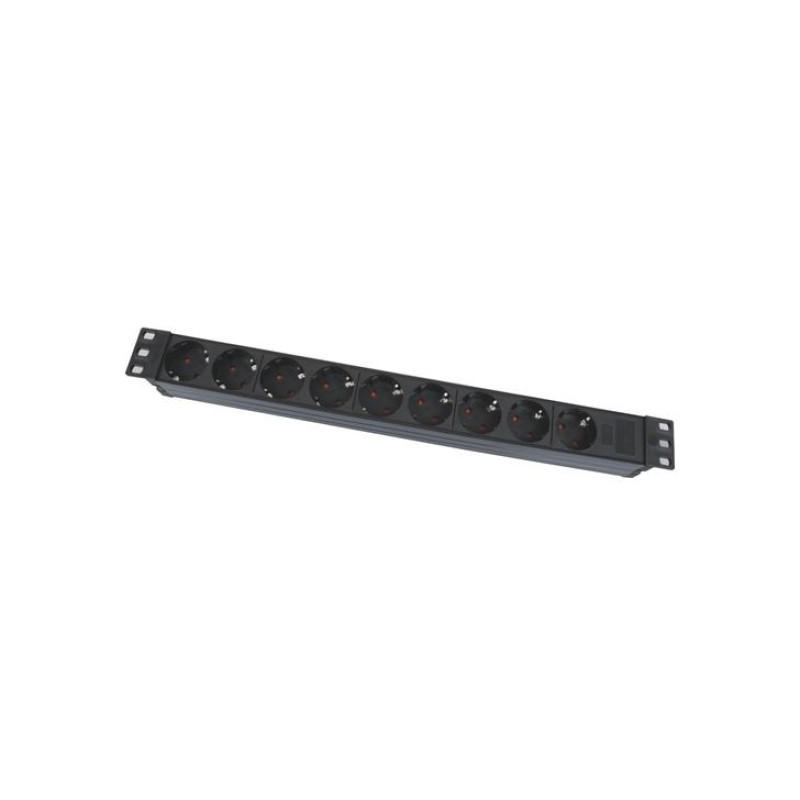 19" 1.5U power socket,  PDU02, 9 ports, 16A, 1.8M, APC Electronic