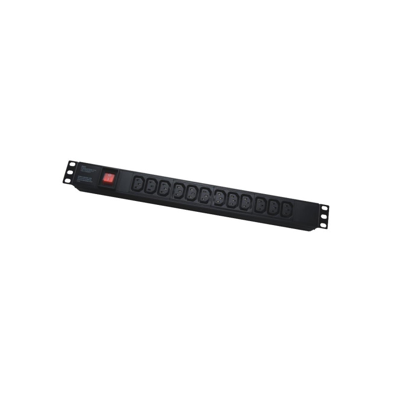19" 1U IEC type, PDU-IE0021, 12 ports, 16A, 1.8M, APC Electronic