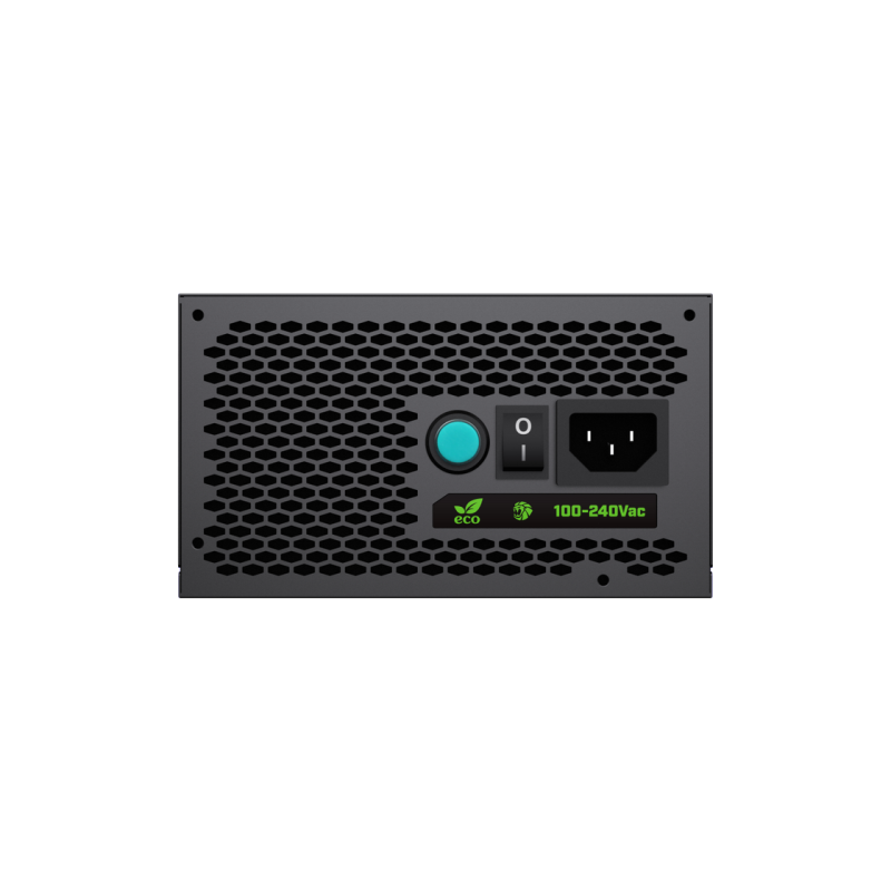 Power Supply ATX 800W GAMEMAX VP-800-RGB-S, 80+ Bronze, 120mm ARGB, Active PFC, Temperature control fan, Black