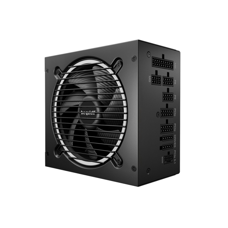 Блок питания ATX 1000 Вт be quiet! PURE POWER 13M, 80+ Gold, 120 мм, активный PFC, SR+LLC+DC/DC, ATX 3.1, полностью модульный