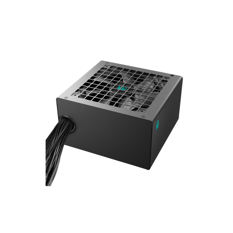 Power Supply ATX 600W Deepcool GamerStorm PF600X, 80+ Bronze, 120mm, Active PFC, DC/DC, Flat cable design, Black