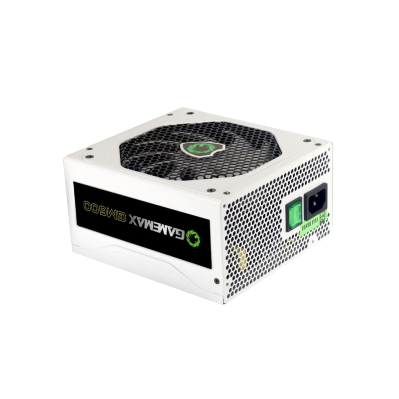 Gamemax GM-600, 80+ Bronze, White