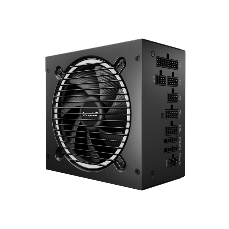 Блок питания ATX 750 Вт be quiet! PURE POWER 13M, 80+ Gold, 120 мм, активный PFC, SR+LLC+DC/DC, ATX 3.1, полностью модульный.