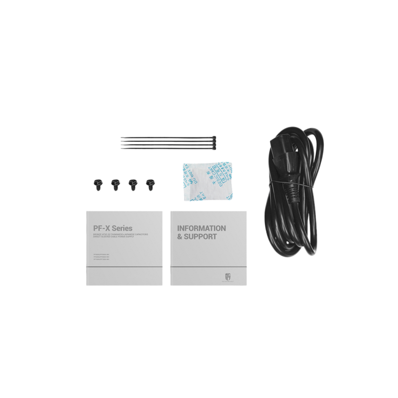 Power Supply ATX 700W Deepcool GamerStorm PF700X, 80+ Bronze, 120mm, Active PFC, DC/DC, Flat cable design, Black