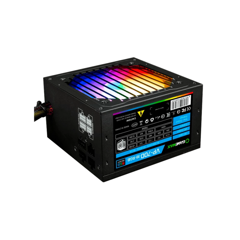 Gamemax VP-700-RGB-M, 80+ Bronze