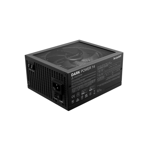 Power Supply ATX 850W be quiet! DARK POWER 14, 80+ Titanium, 135mm, Active PFC, Full Bridge SR LLC + DC/DC, ATX 3.1