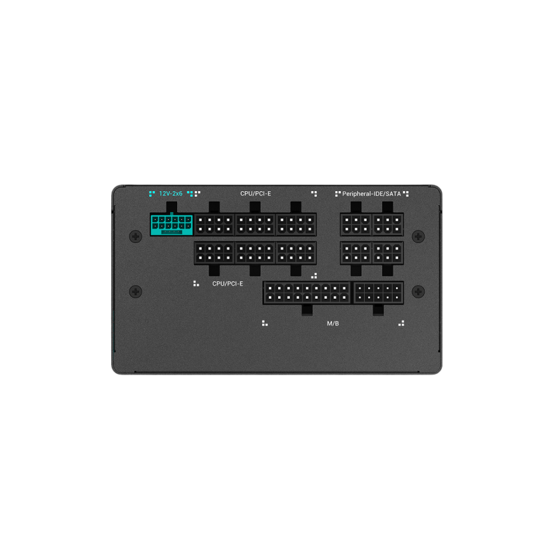 Power Supply ATX 1000W Deepcool GamerStorm PQ1000G, 80+ Gold, 120mm, Active PFC, LLC Halfl Bridge + DC/DC, ATX 3.1