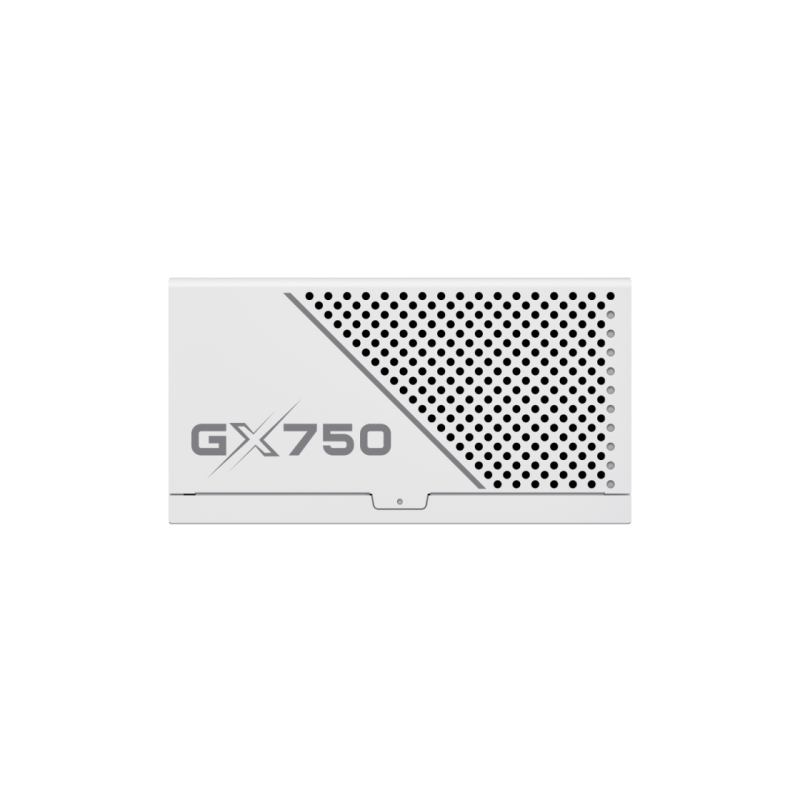 Блок питания ATX 750 Вт GAMEMAX GX-750 PRO, 80+ Gold, 135 мм, ATX 3.1, PCIe 5.1, LLC+DC/DC, полностью модульный, белый