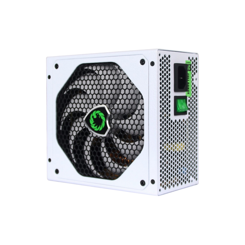 Gamemax GM-600, 80+ Bronze, White