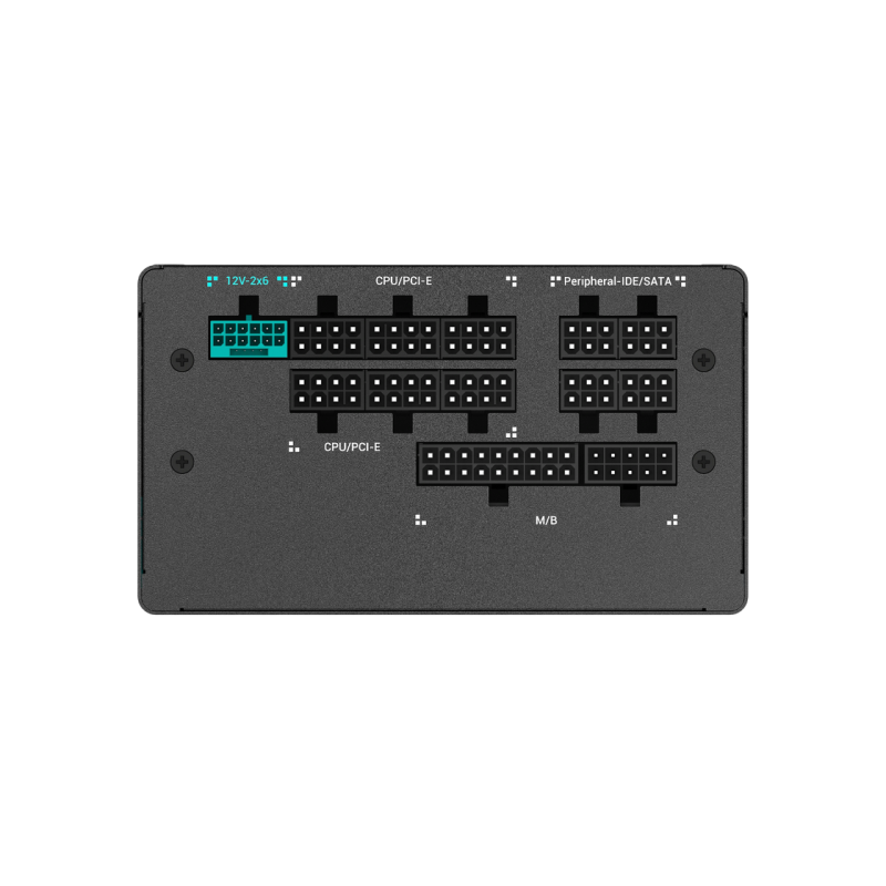 Power Supply ATX 1200W Deepcool GamerStorm PQ1200G, 80+ Gold, 120mm, Active PFC, LLC Half Bridge + DC/DC, ATX 3.1