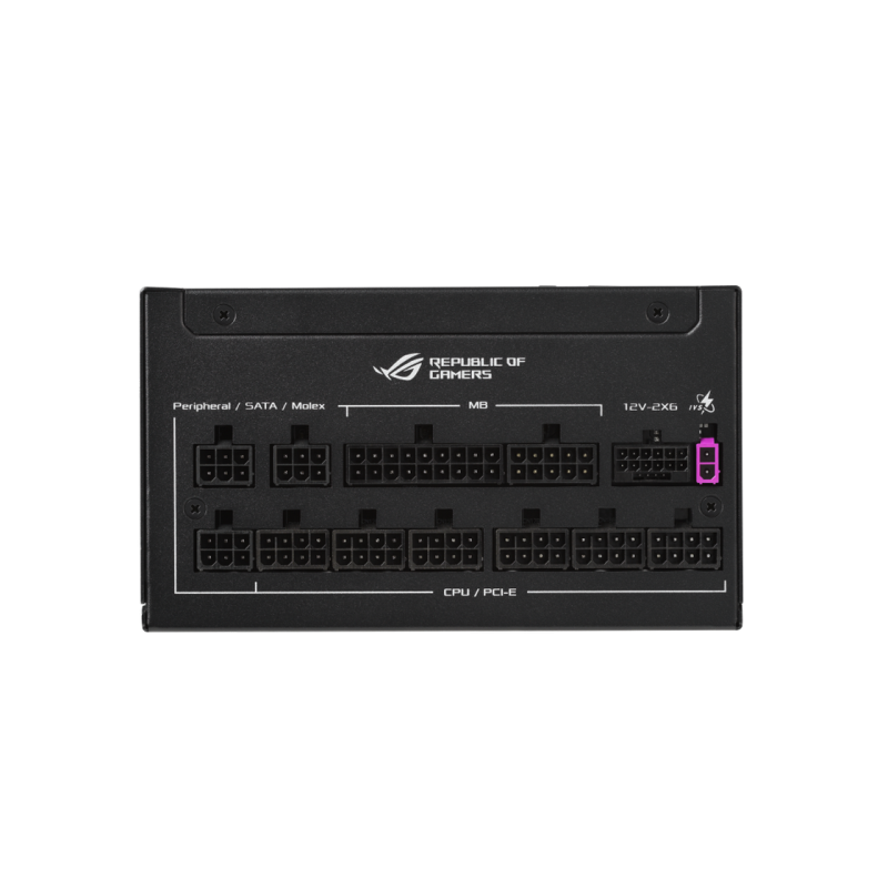 Power Supply ATX 1000W ASUS ROG Strix Gaming, 80+ Platinum, 150mm, Active PFC, OPP/OVP/UVP/SCP/OCP/OTP, Fully