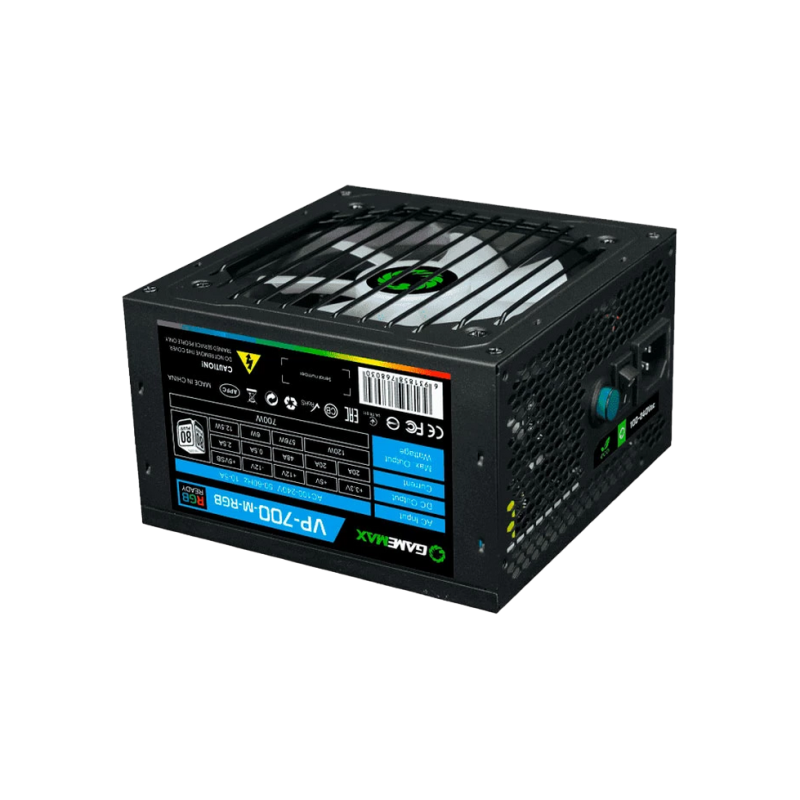 Gamemax VP-700-RGB-M, 80+ Bronze