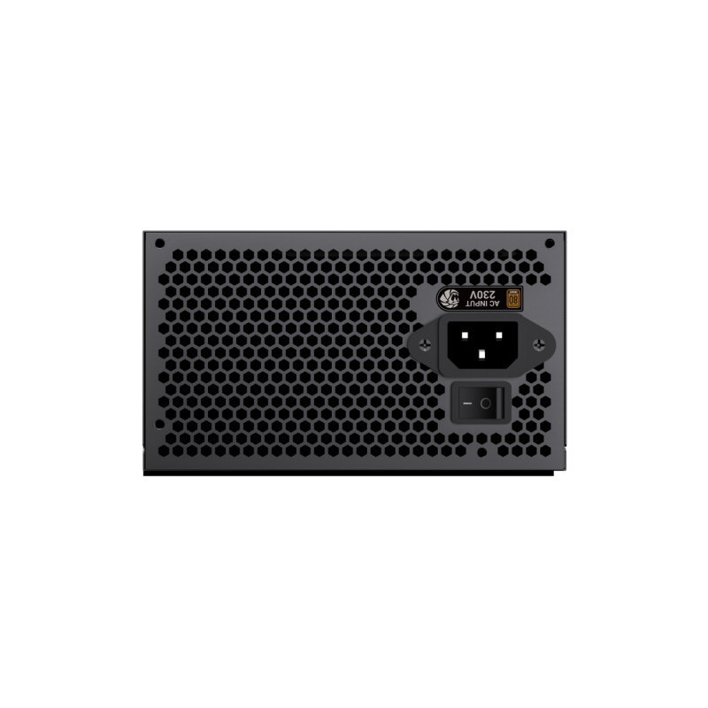 Power Supply ATX 550W GAMEMAX GE-550, 80+ Bronze, 120mm, Active PFC+Double tube forward, Temperature control fan,