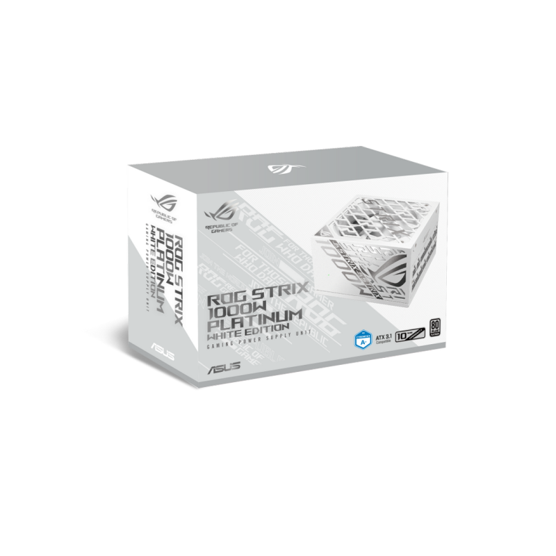 Блок питания 1000W Asus ROG Strix Gaming, White