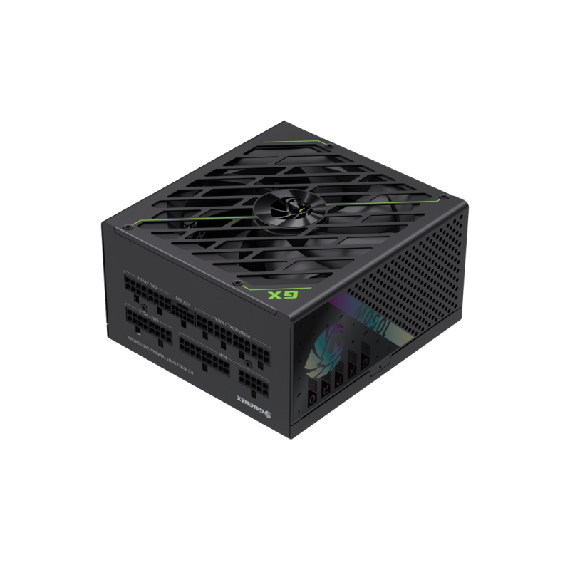Power Supply ATX 1050W GAMEMAX GX-1050G PRO, 80+ Gold, 135mm, Active PFC, LLC+DC/DC, ATX 3.1, PCIe5.1, Full Modular