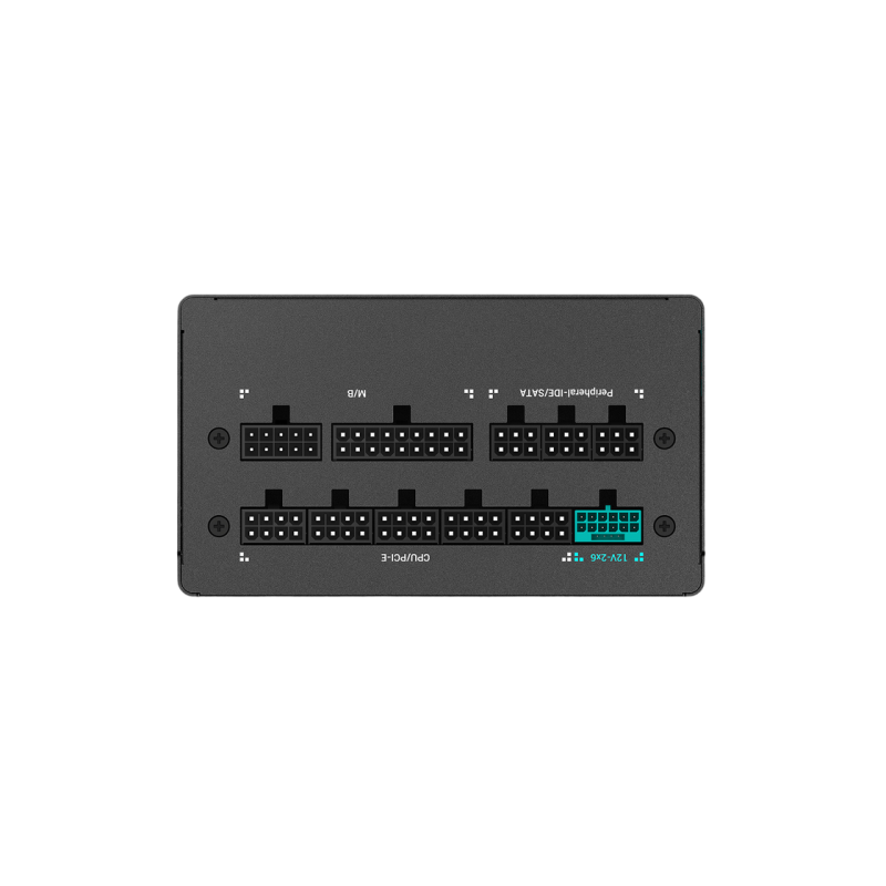 Power Supply ATX 750W Deepcool GamerStorm PQ750G, 80+ Gold, 120mm, Active PFC, LLC Half Bridge + DC/DC, ATX 3.1,