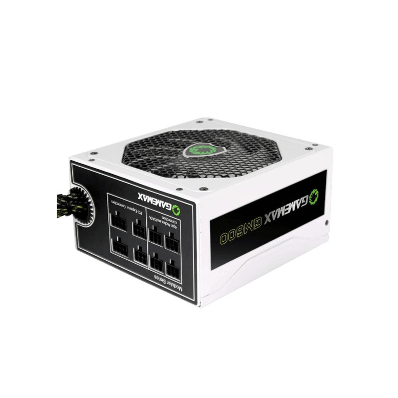 Gamemax GM-600, 80+ Bronze, White