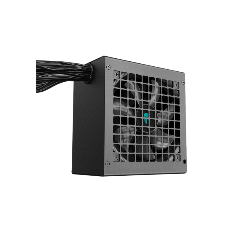 Power Supply ATX 600W Deepcool GamerStorm PF600X, 80+ Bronze, 120mm, Active PFC, DC/DC, Flat cable design, Black