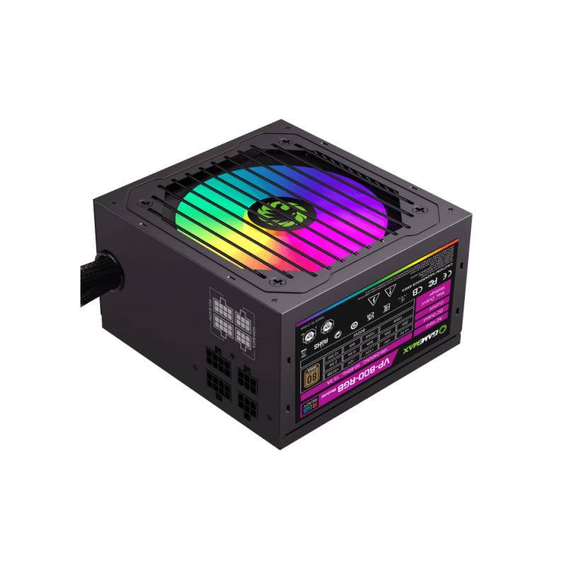 Gamemax VP-800-RGB-M, 80+ Bronze