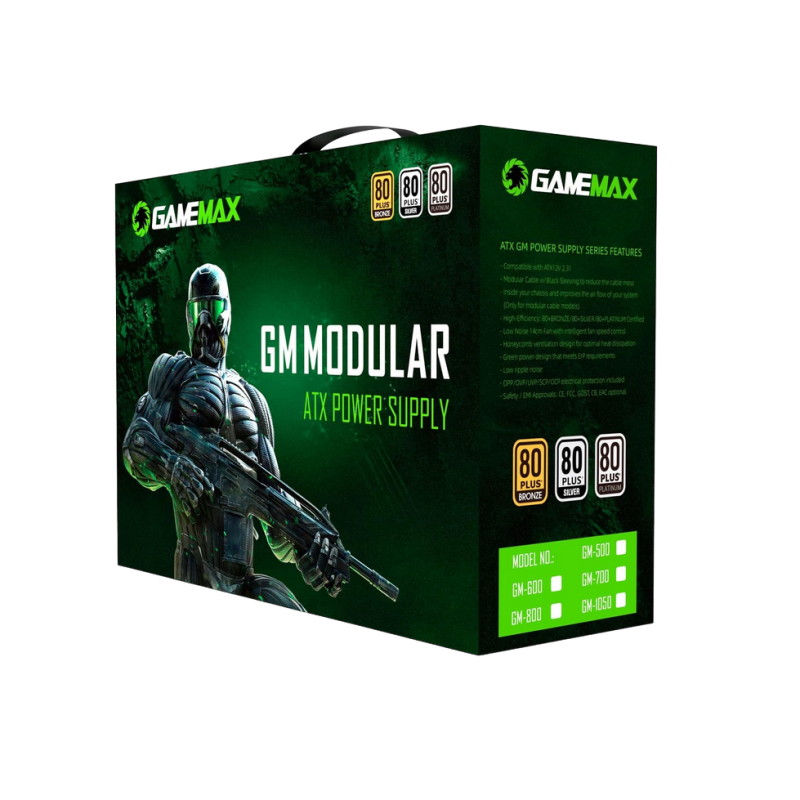 Блок питания 800W Gamemax GM-800 Блок питания 800W Gamemax GM-800