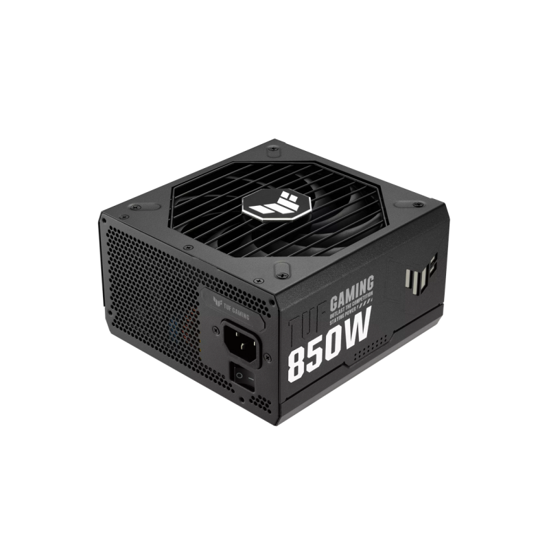 Блок питания ATX 850 Вт ASUS TUF Gaming, 80+ Gold, 150 мм, Active PFC, OPP/OVP/UVP/SCP/OCP/OTP, полностью модульный, черный