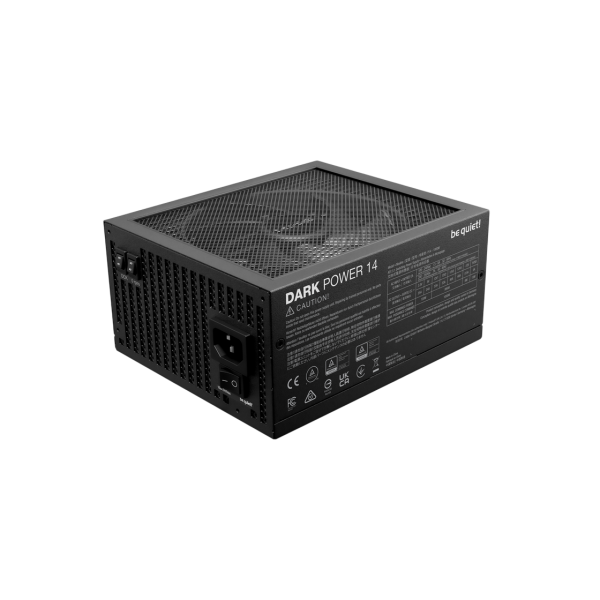 Power Supply ATX 1000W be quiet! DARK POWER 14, 80+ Titanium, 135mm, Active PFC, Full Bridge SR LLC + DC/DC, ATX 3.