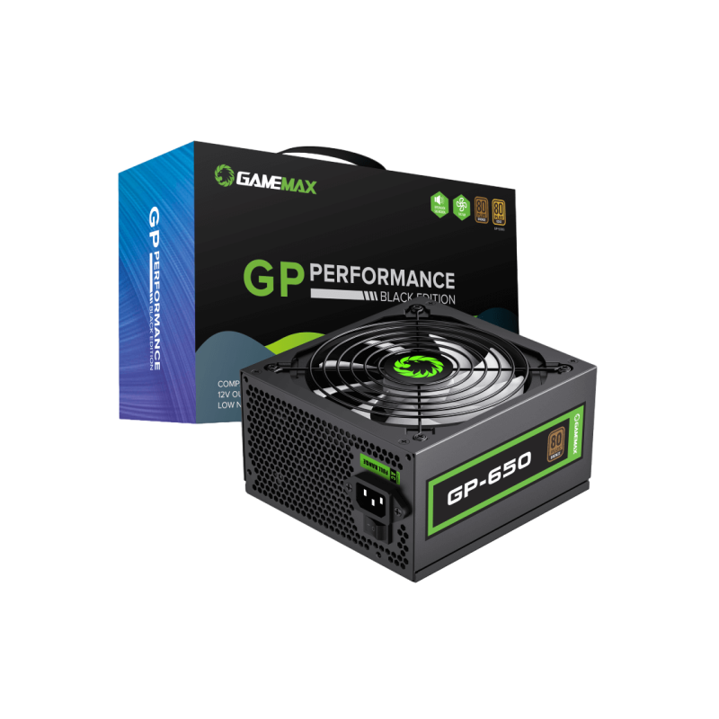 Блок питания 650W Gamemax GP-650, Black Блок питания 650W Gamemax GP-650, Black