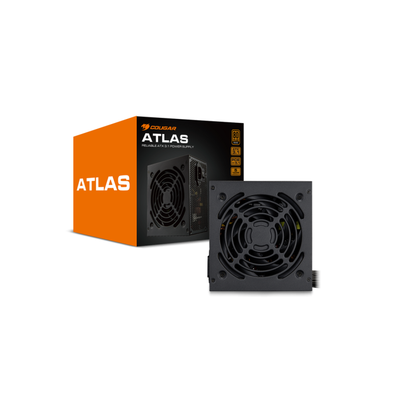 Power Supply ATX 650W Cougar Power Atlas 650, 80+ Bronze, 120mm, Cables 600mm, Active PFC