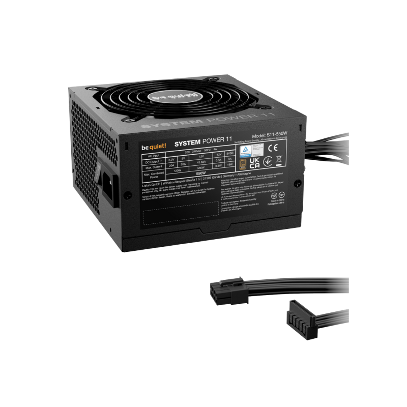 Блок питания 550W Be Quiet System Power 11