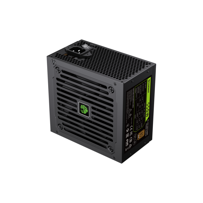 Power Supply ATX 550W GAMEMAX GE-550, 80+ Bronze, 120mm, Active PFC+Double tube forward, Temperature control fan,