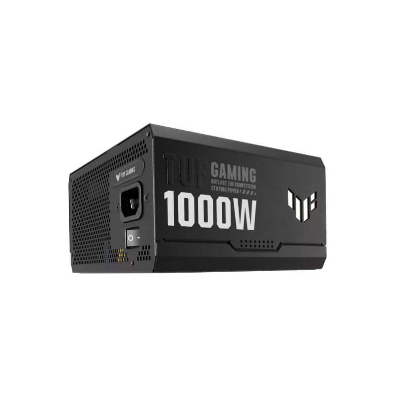 Блок питания ATX 1000 Вт ASUS TUF Gaming, 80+ Gold, 150 мм, Active PFC, OPP/OVP/UVP/SCP/OCP/OTP, полностью модульный, черный