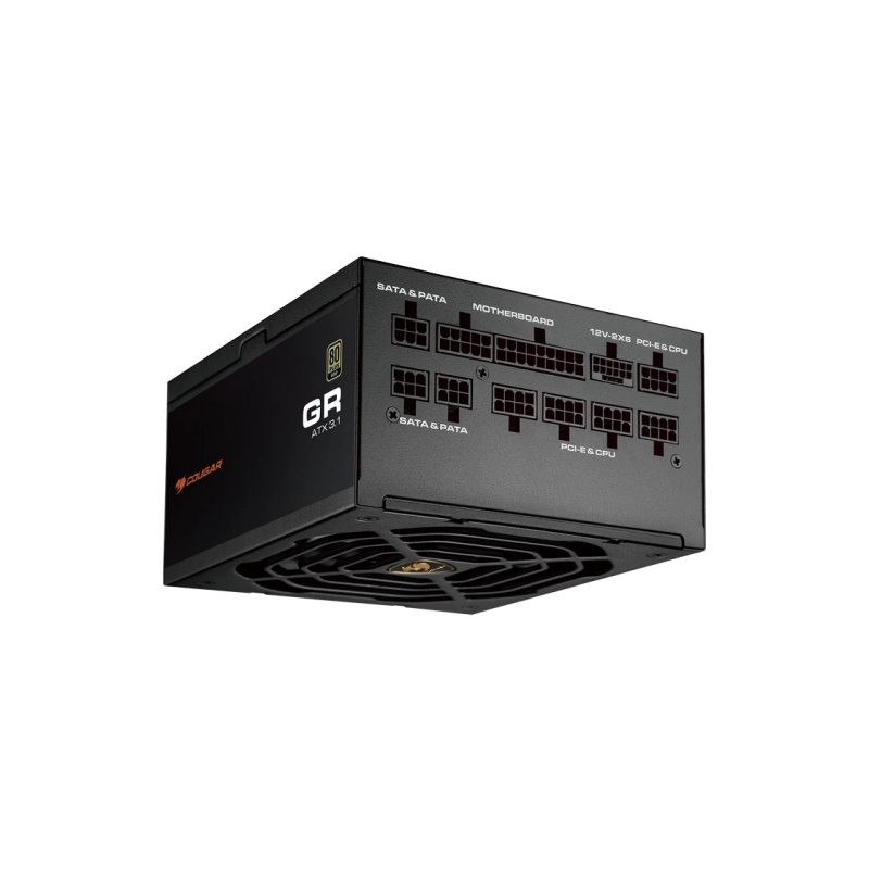 Power Supply ATX 1000W Cougar Power GR 1000, 80+ Gold, 140mm, ATX 3.1 and PCIe 5.1, Active PFC, Full Modular