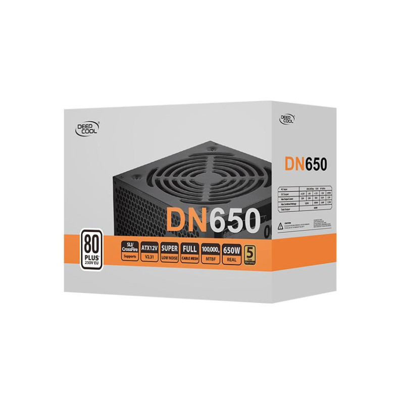Deepcool DN650, 80PLUS