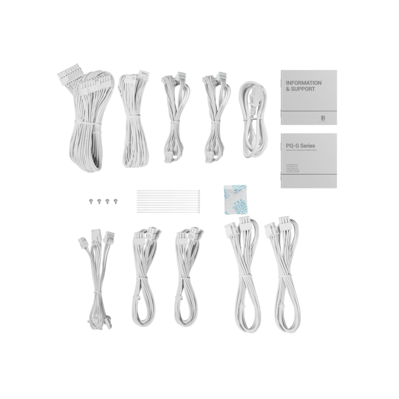 Power Supply ATX 1200W Deepcool GamerStorm PQ1200G WH, 80+ Gold, 120mm, Active PFC, LLC Half Bridge + DC/DC, ATX 3