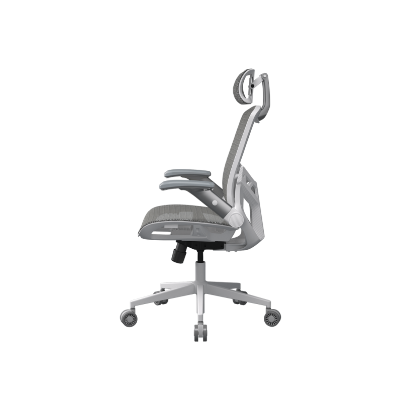 Office Chair Cougar Speeder One White, User max load up to 120kg / height 155-190cm