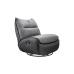 Gaming Sofa Cougar Overlord Neo Gray/Black, User max load up to 150kg/height 160-195cm, Rock, Recline and Swivel,