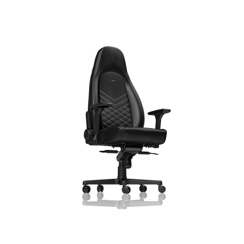 Кресло Noble Icon NBL-ICN-PU-BPW Black/White