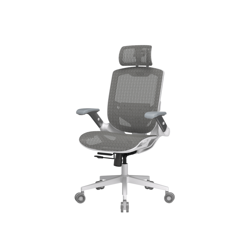 Office Chair Cougar Speeder One White, User max load up to 120kg / height 155-190cm