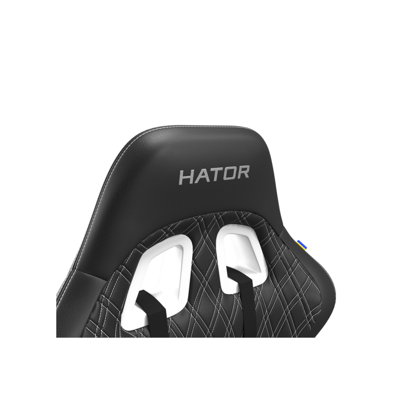 Игровое кресло HATOR Sport Light 2, черное/белое