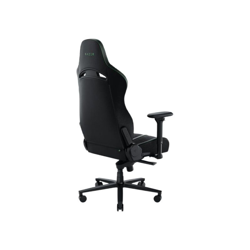 Gaming Chair Razer Enki - Green, Maximum load 136 kg, Headrest & Lumbar cushion, Black/Green