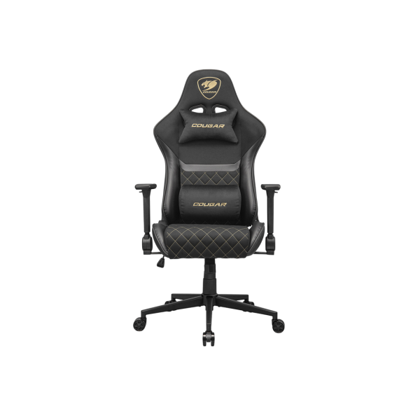 Кресло Cougar Armor One V2 GOLD F Black/Gold