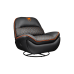 Кресло Cougar Overlord Black/Orange